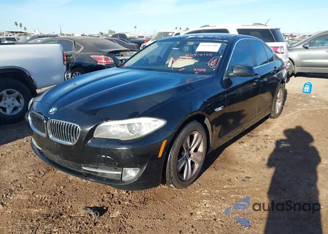 2013 BMW 528I z USA, uszkodzony, nr VIN WBAXG5C56DD231298